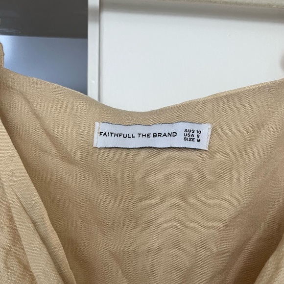 Faithful the Brand 100% linen crop top - Picture 2 of 10